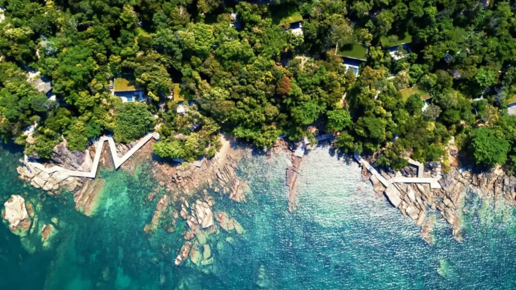 Provate villa at six senses